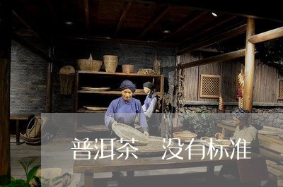 普洱茶 没有标准/2023041037351